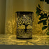 New wrought iron tree lantern, outdoor courtyard solar viewing lamp, decorative atmosphere, hollow hanging lamp