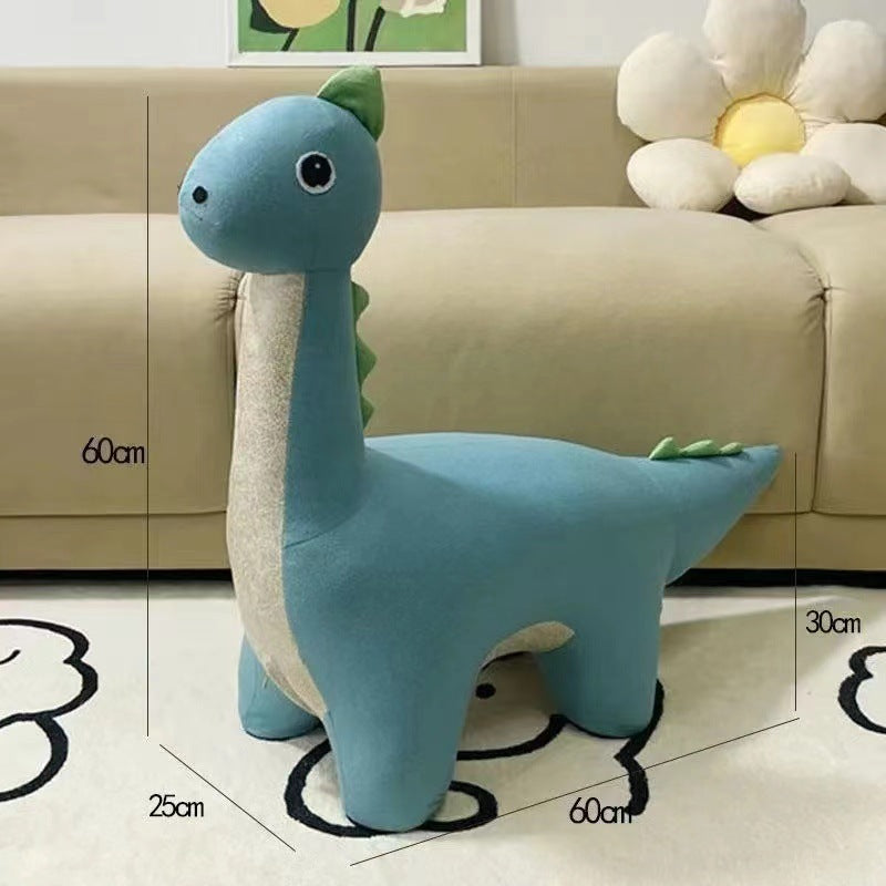 Dinosaur stool animal stool for shoe change stool home door cartoon creative child stool low stool manufacturer cute seat