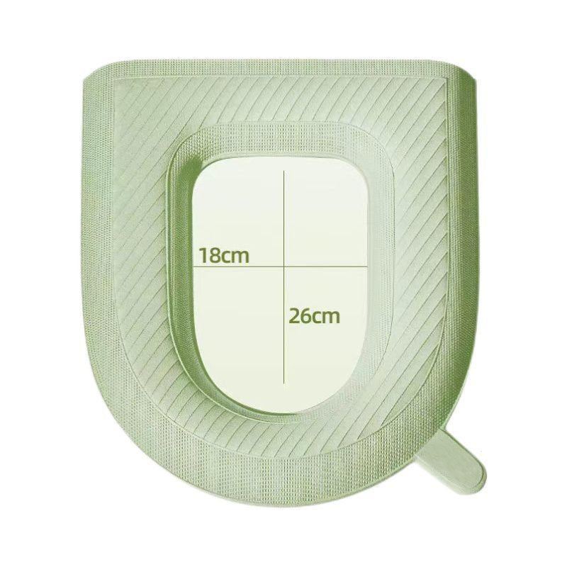 Toilet pad household four-season universal foam ring silicone toilet seat toilet seat waterproof washable toilet cover wholesale (CHECK SEAT SIZE DIMENSIONS)