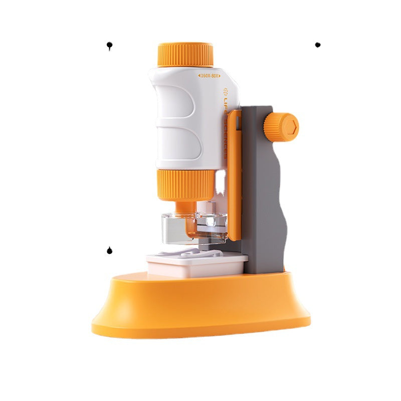 Mini Portable Children's Microscope Inspiring Science Exploration Toy for Boys