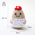 Handmade wool woven potato dolls funny positive energy.