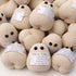 Handmade wool woven potato dolls funny positive energy.