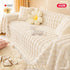 Sofa towel full cover, one-piece winter plush thickened sofa cover, full package sofa cushion, universal cover for all seasons, non-slip